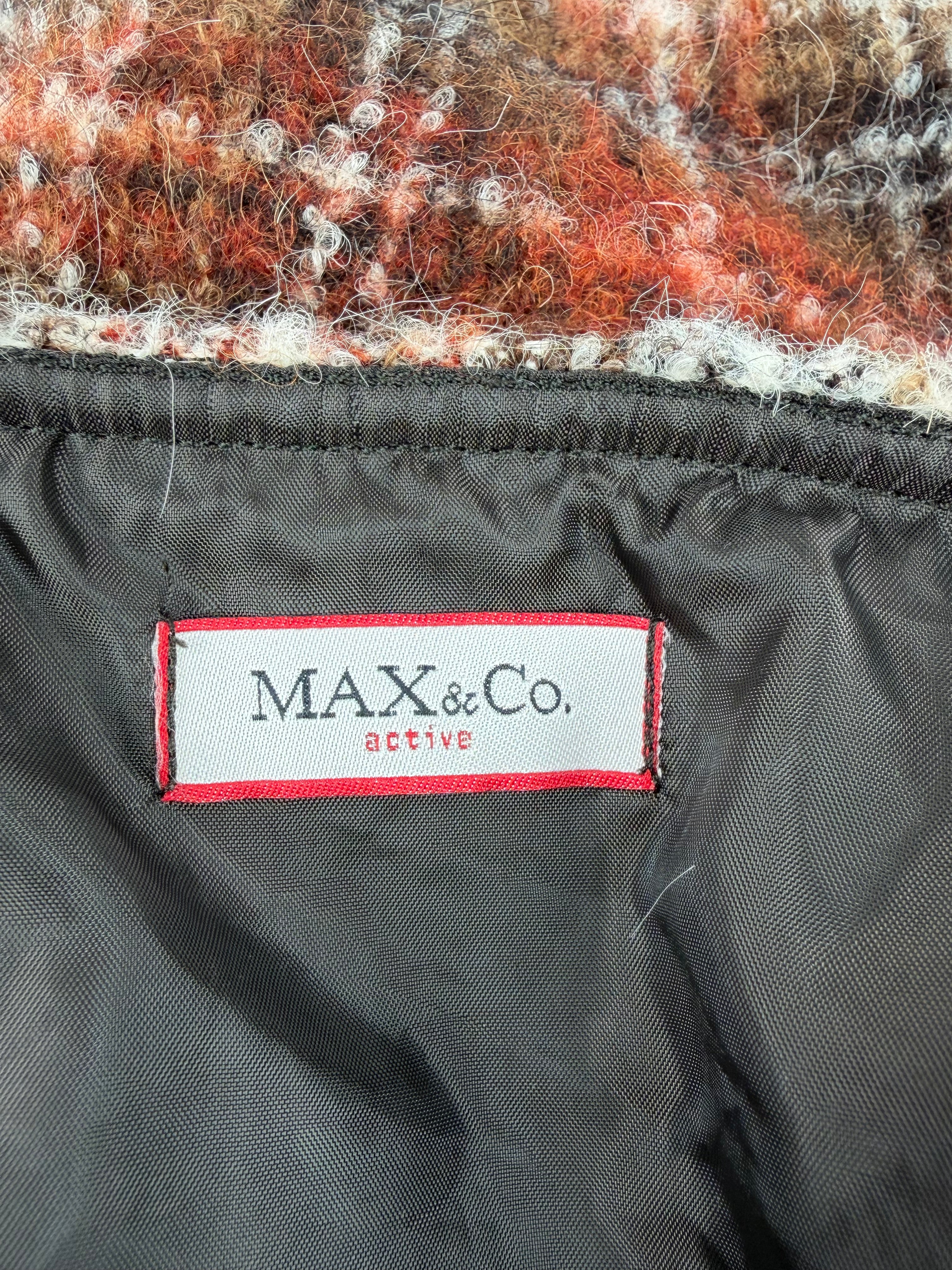Max & Co Tartan Wool Mini Skirt - AU12