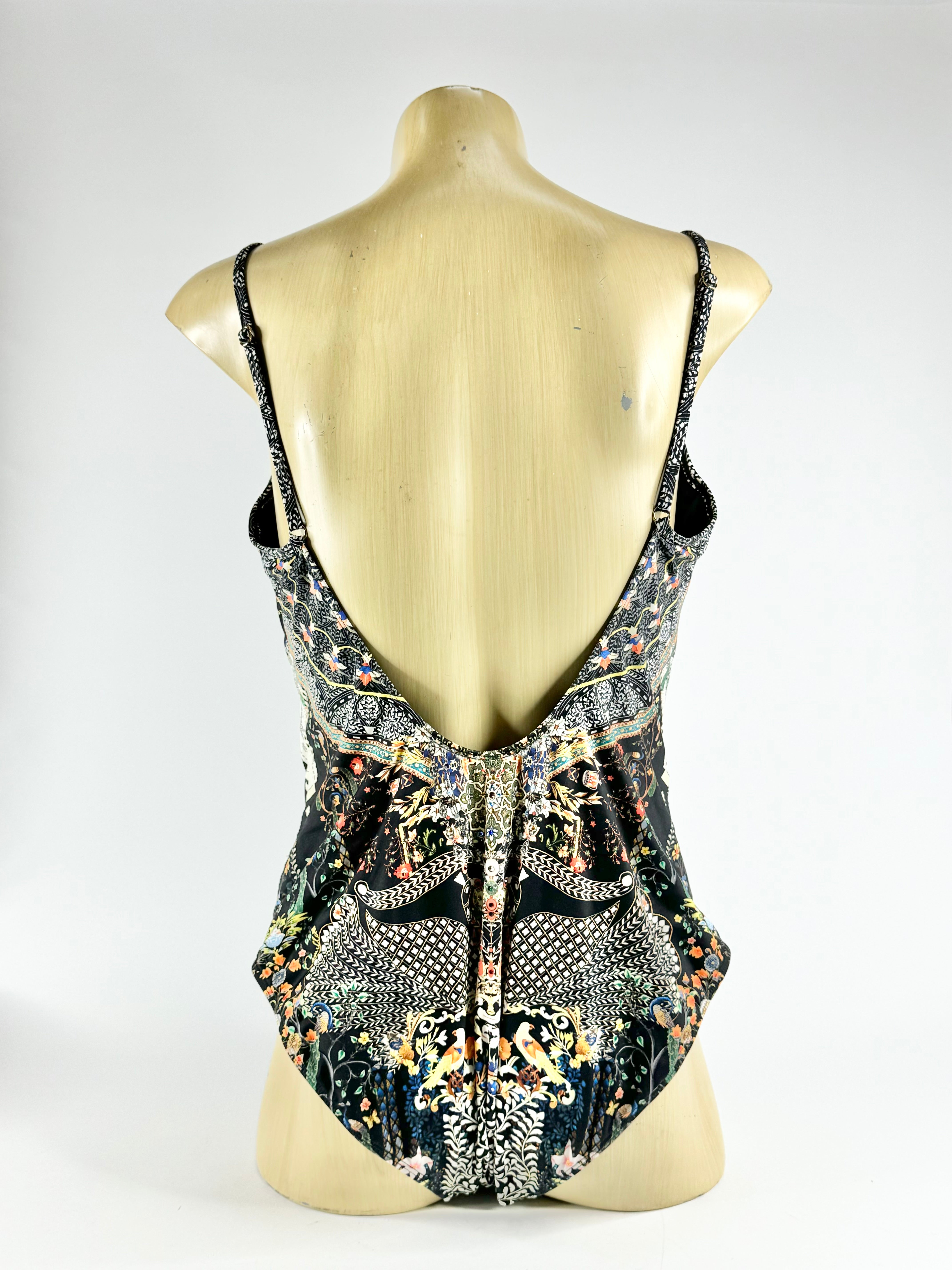 Black Jewel Embellished Swimsuit - AU10