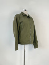 Calvin Klein Olive Green Zip-Up Jacket - M