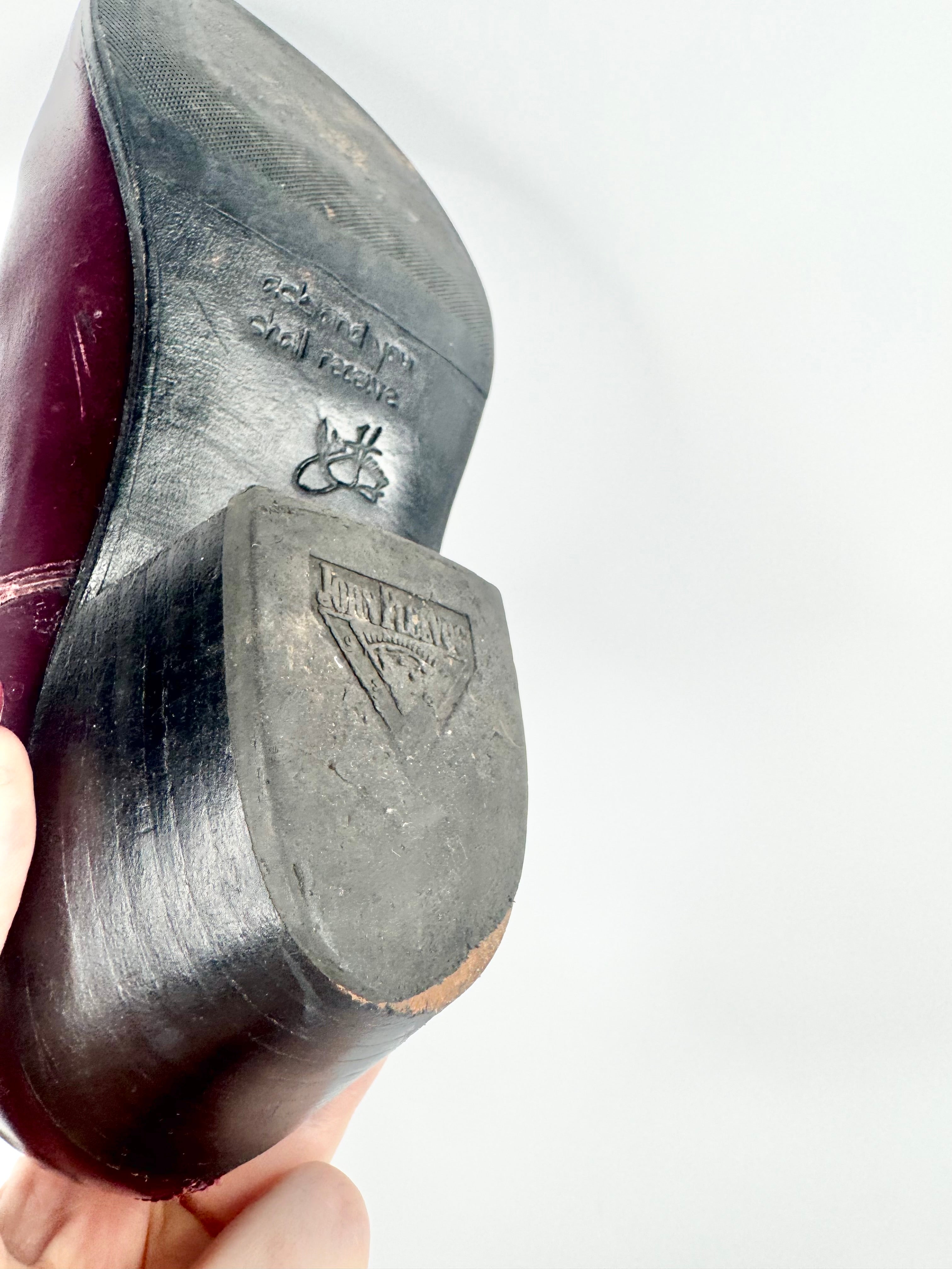 John Fluevog Mahogany Ankle Boots - EU40.5