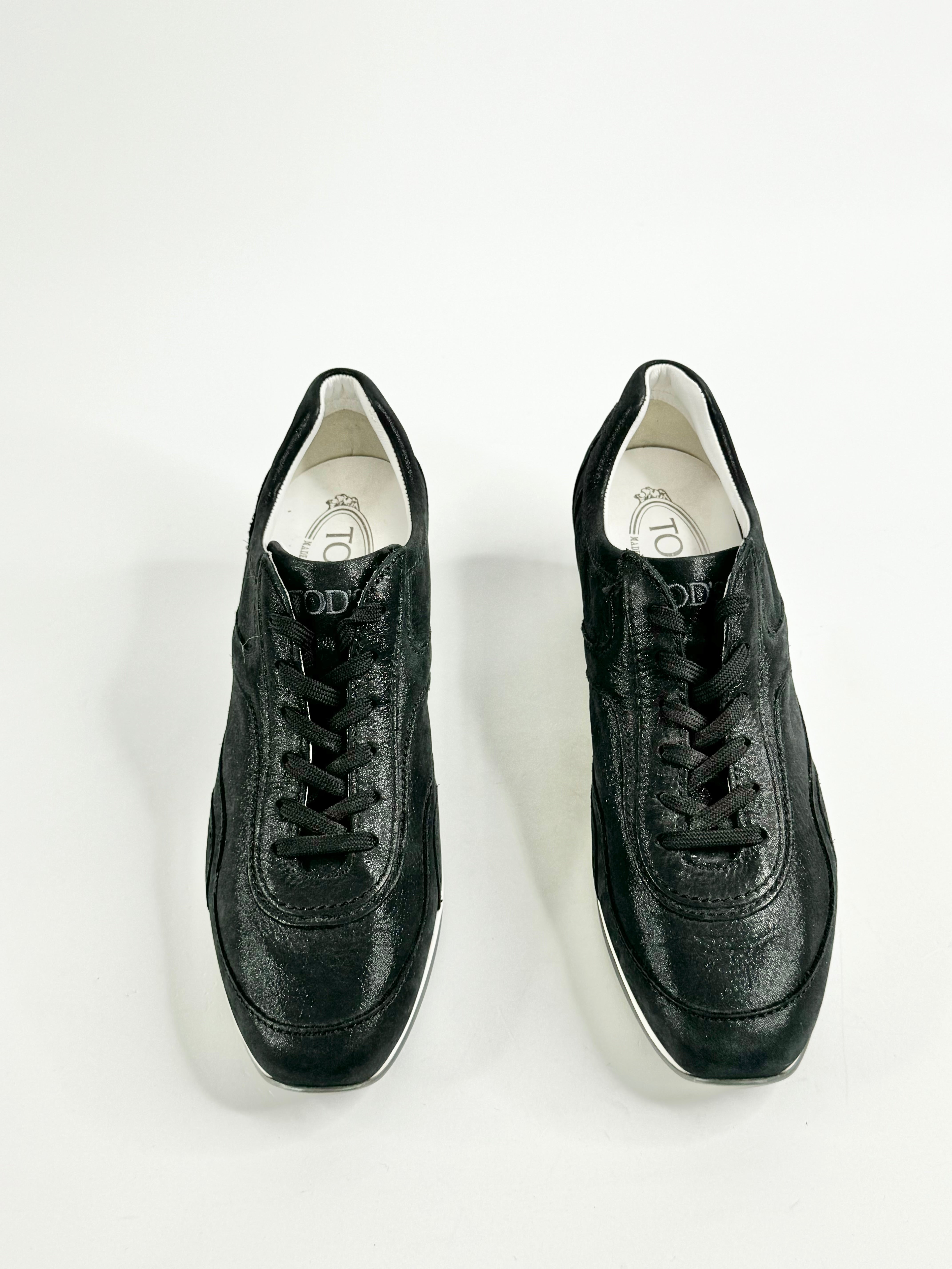 Tod's Black Platform Sneakers - EU39