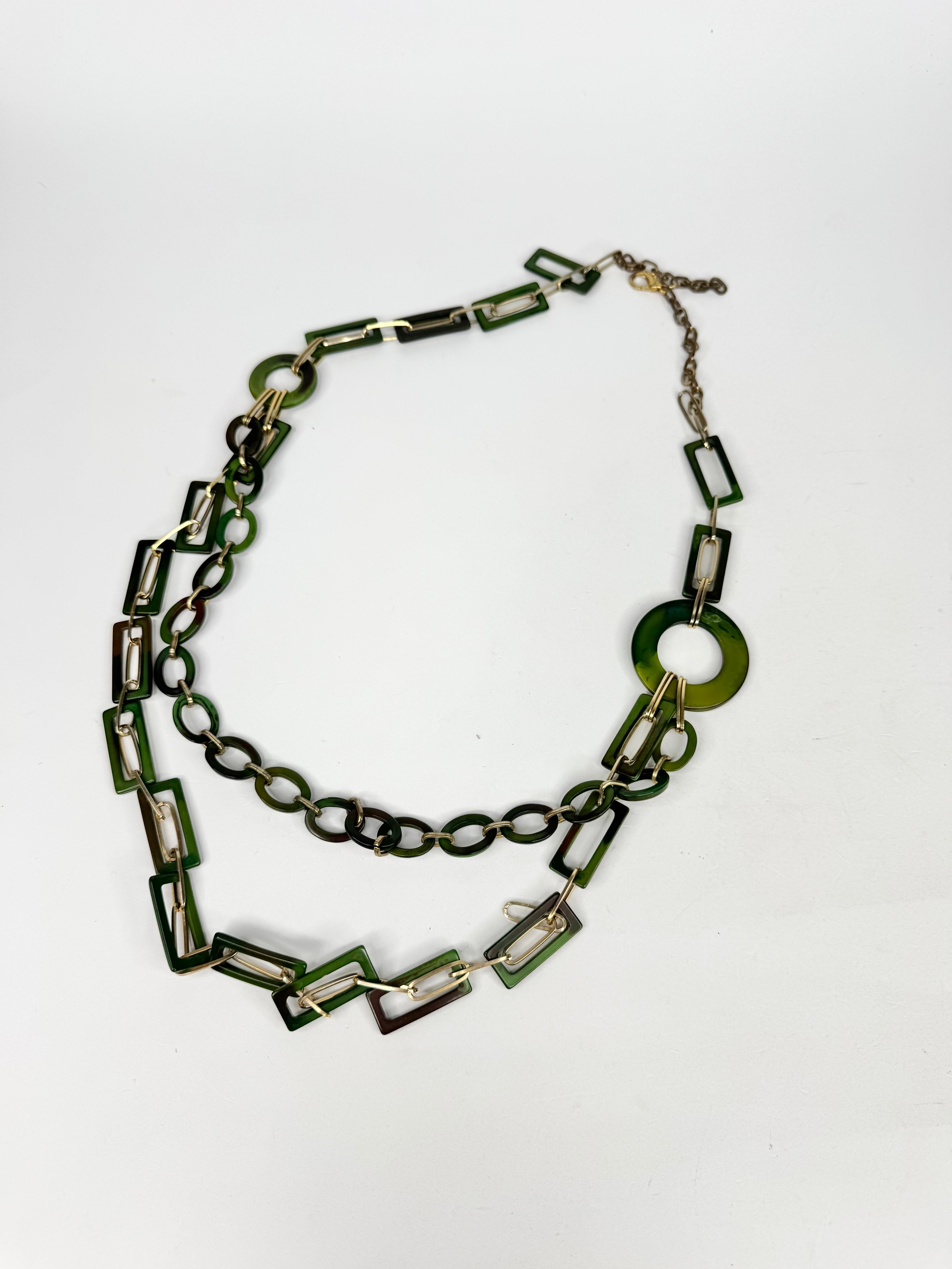 MFW Green Costume Jewellery Necklace