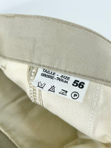 Ermenegildo Zegna Soft Vintage Beige Trousers - W40