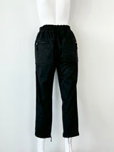 Isabel Marant Black Ruffle Waist Slacks - AU8