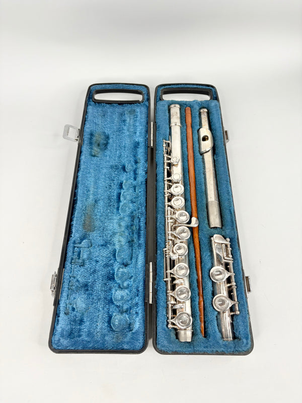Vintage Yamaha YFL-24S Silver Plated Flute