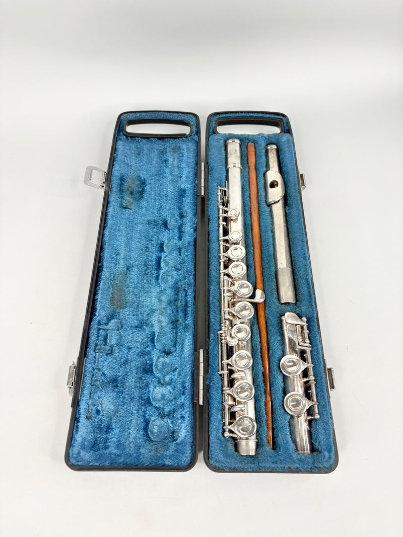 Vintage Yamaha YFL-24S Silver Plated Flute