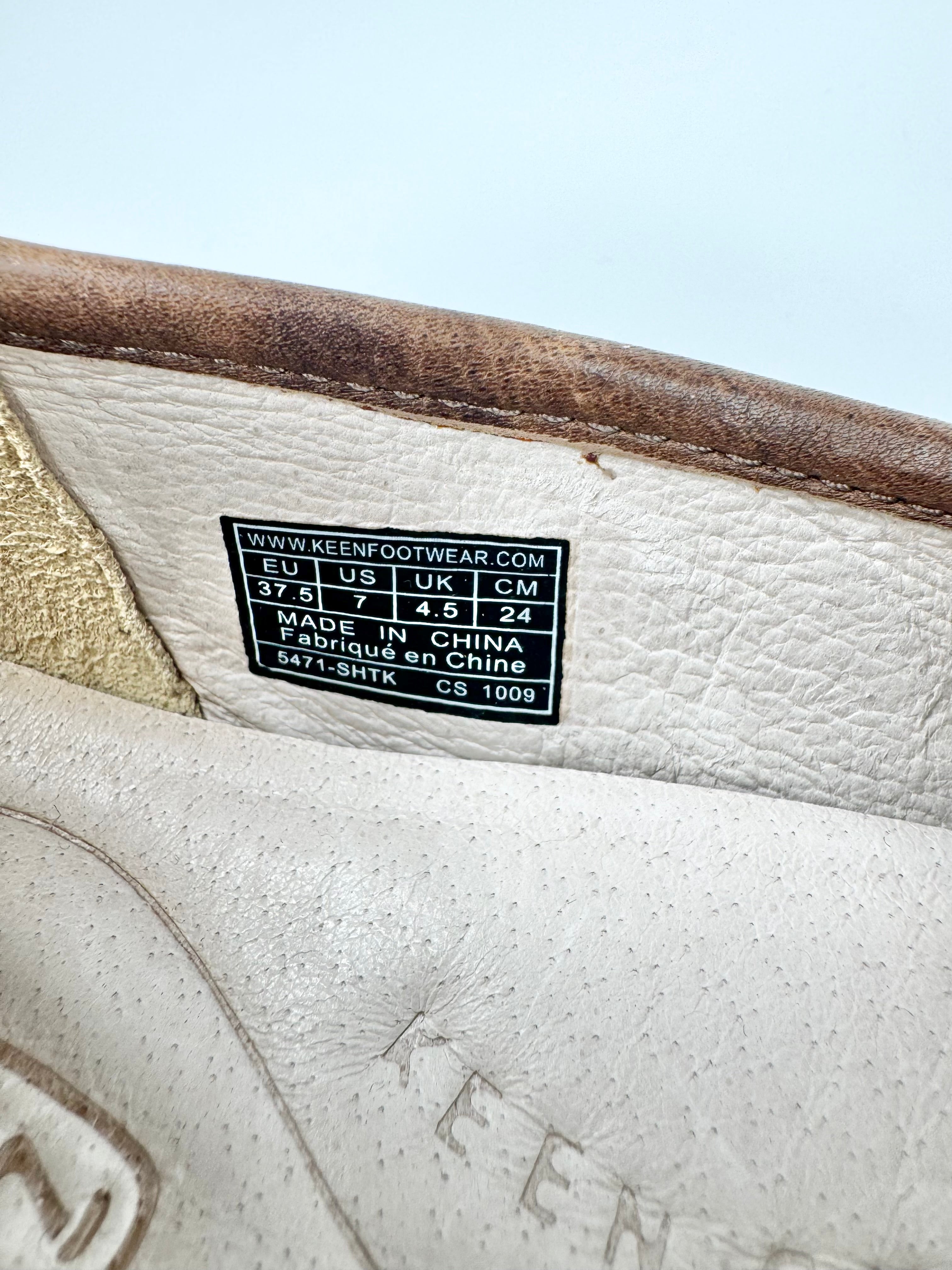 KEEN Brown Comfy Slip-on Shoe - EU38