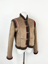 Mother 'The Prized Possession' Cedar Brown Jacket NWT - AU8