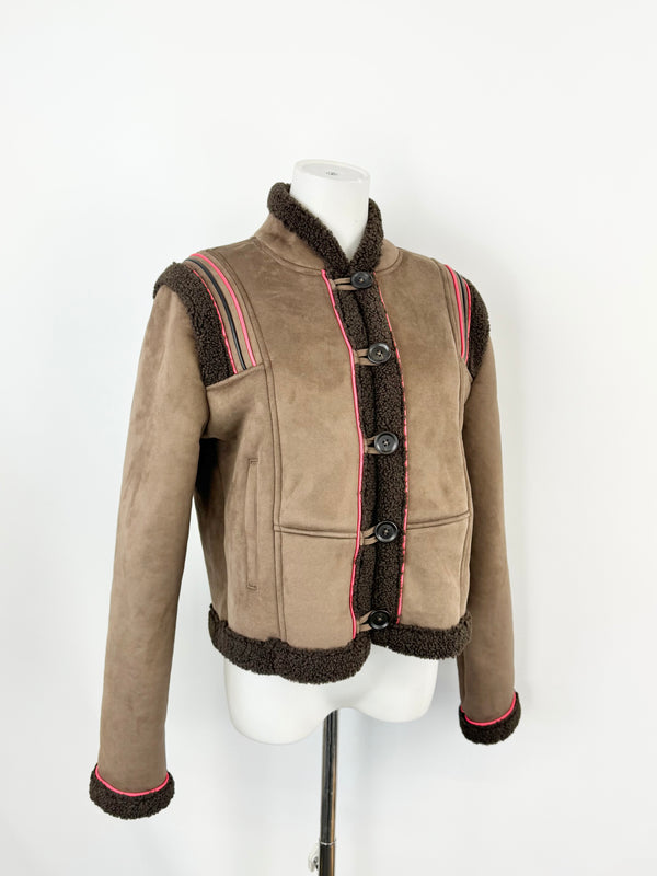 Mother 'The Prized Possession' Cedar Brown Jacket NWT - AU8