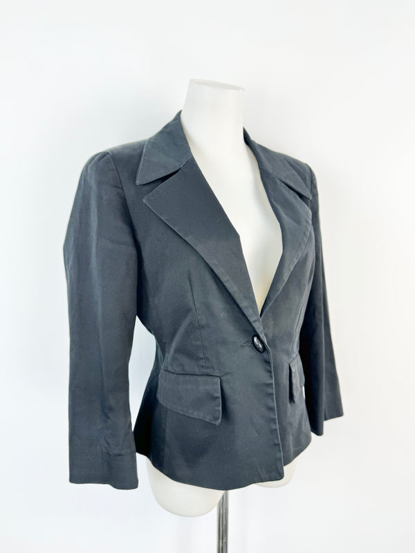Carla Zampatti Black Blazer - AU8