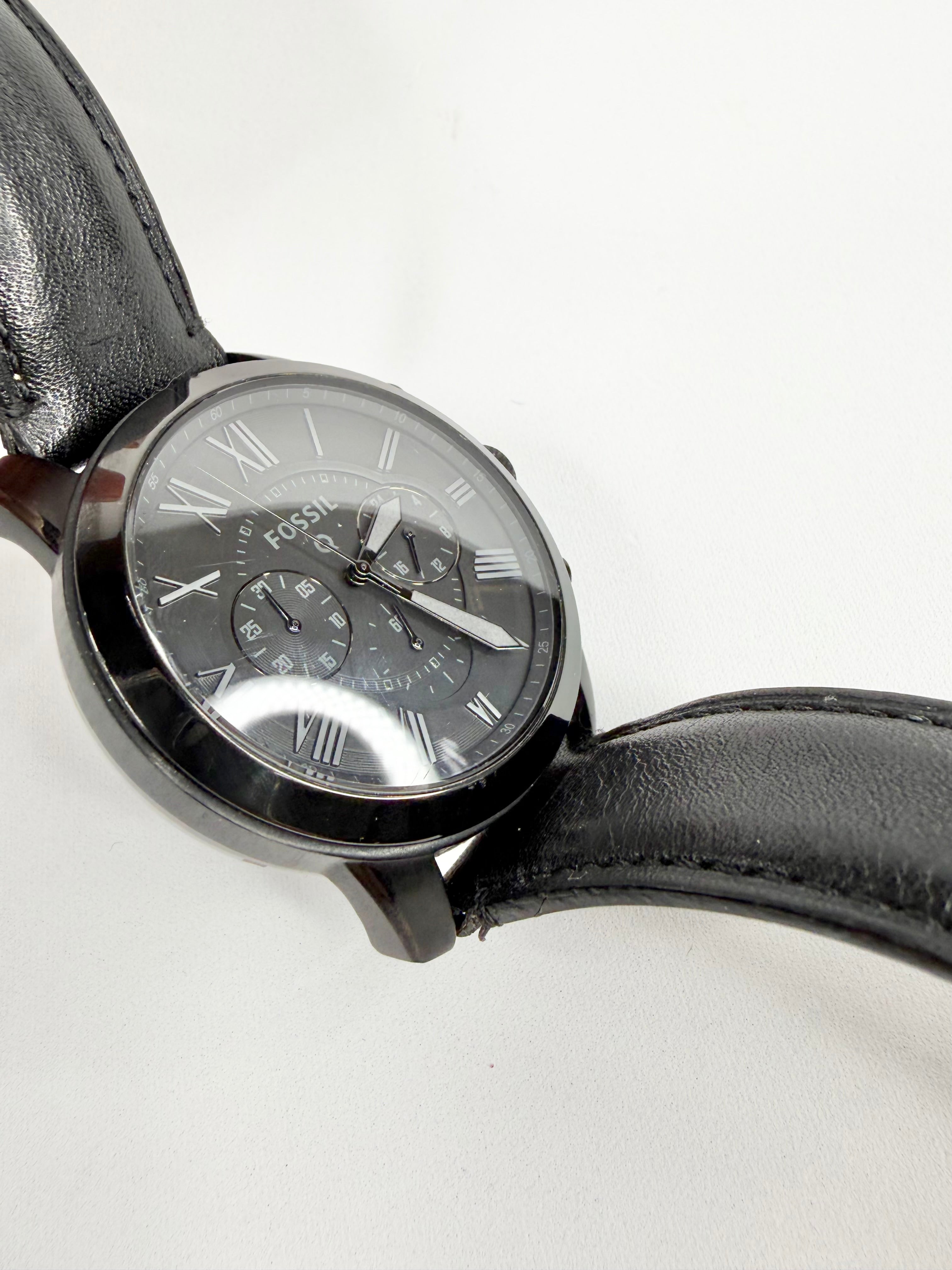 Fossil Q Founder Marshal Generation Black Android Smart Watch
