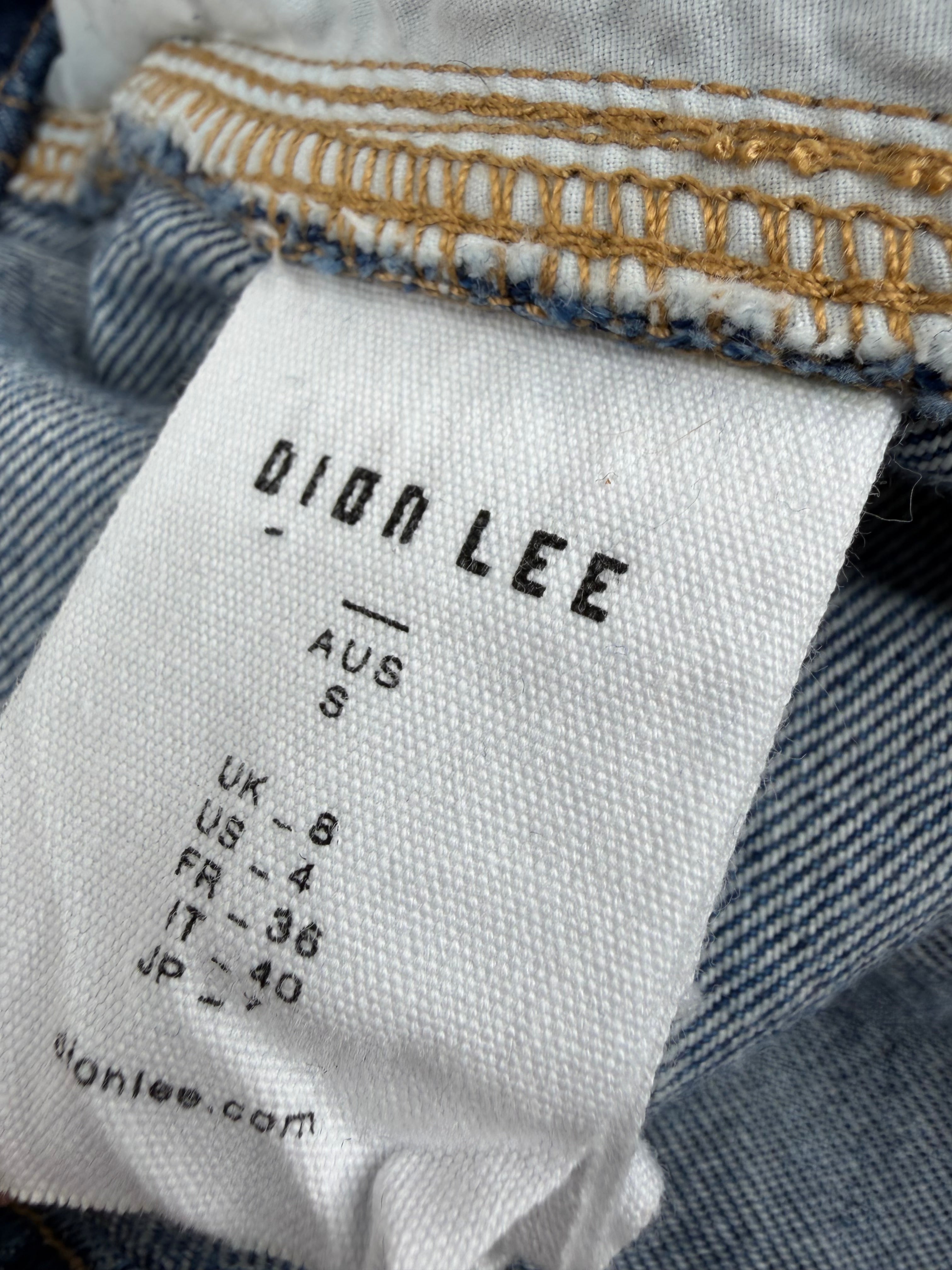 Dion Lee Wide Leg Drawstring Jeans - AU6/8