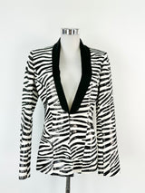 Sass & Bide 'Never Explain' Sequin Embroidered Zebra Jacket - AU8