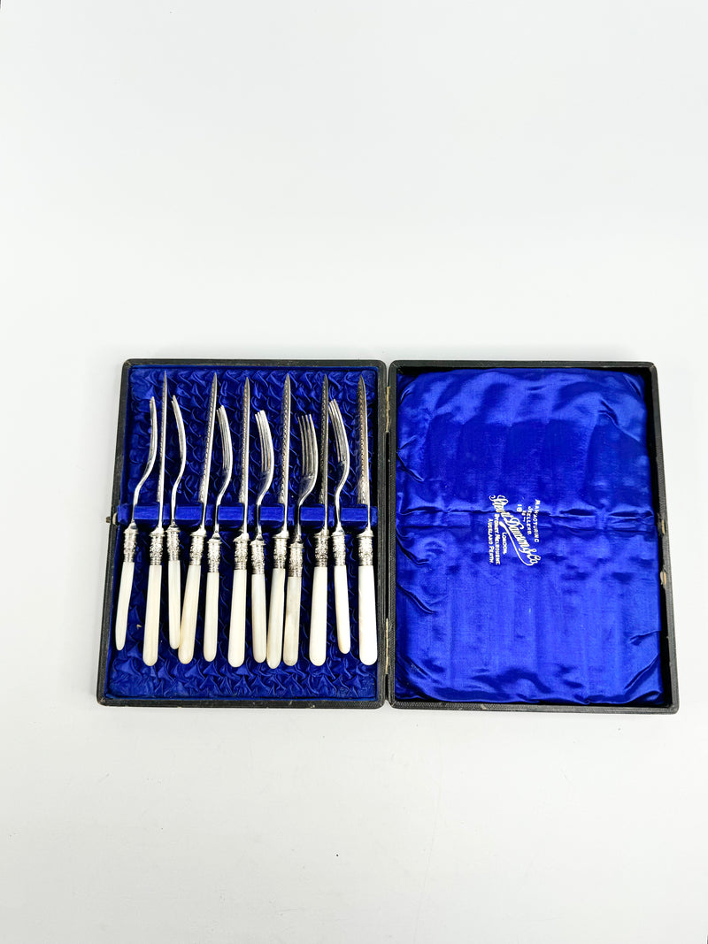 Vintage Stewart Dawson Cutlery Set