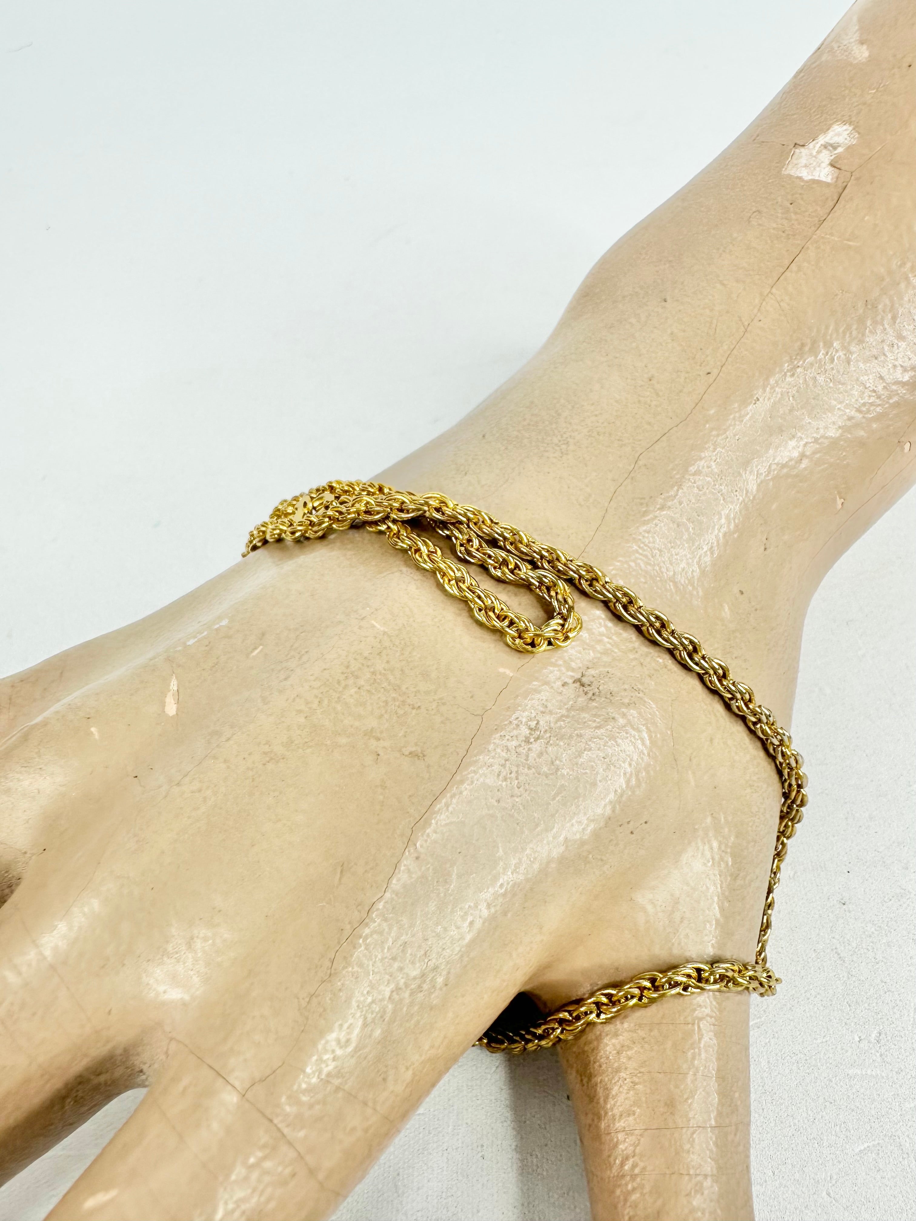 Gold Toned Collins Street Chain