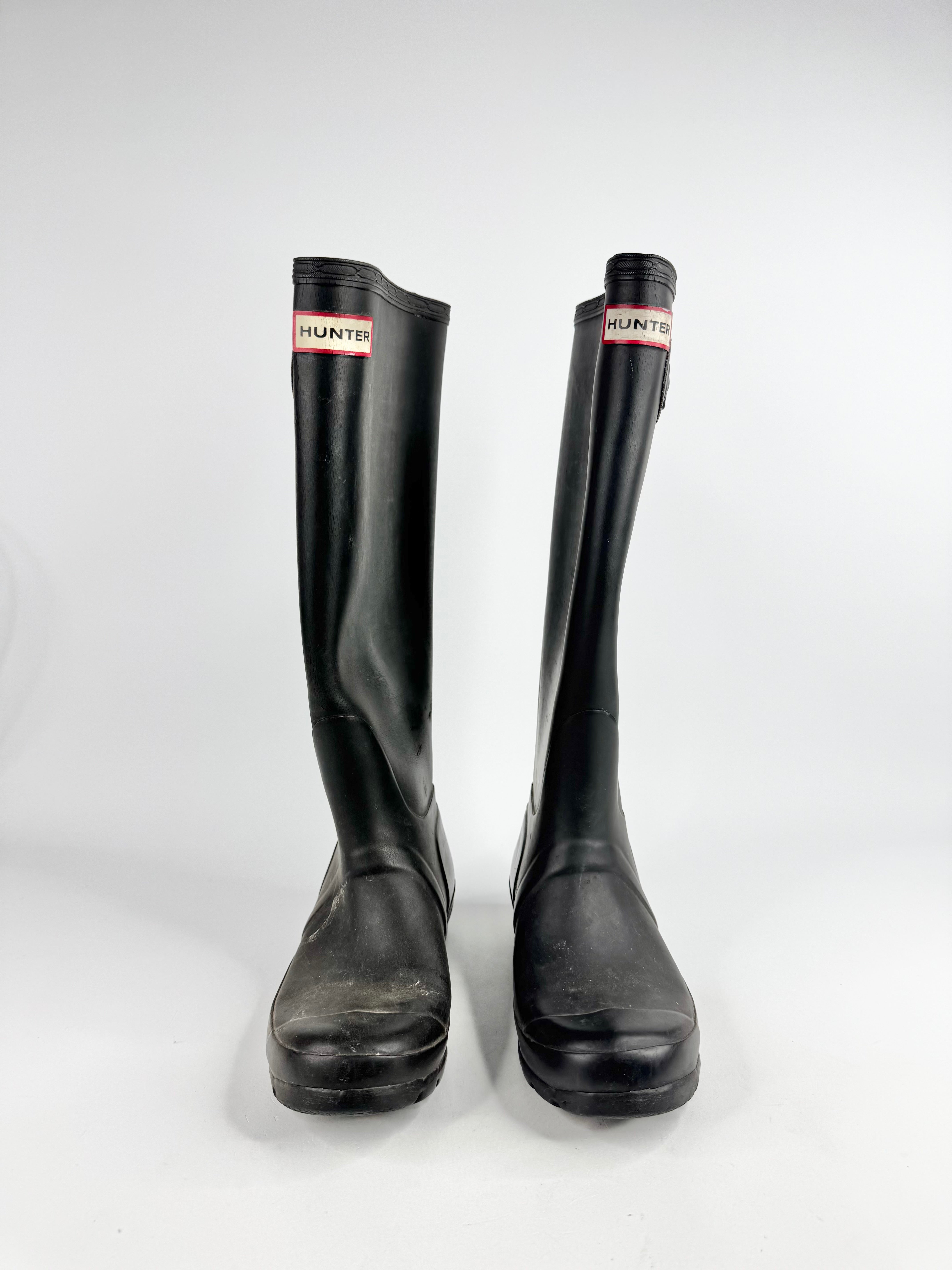 Hunter Black Wellingtons - EU35/36