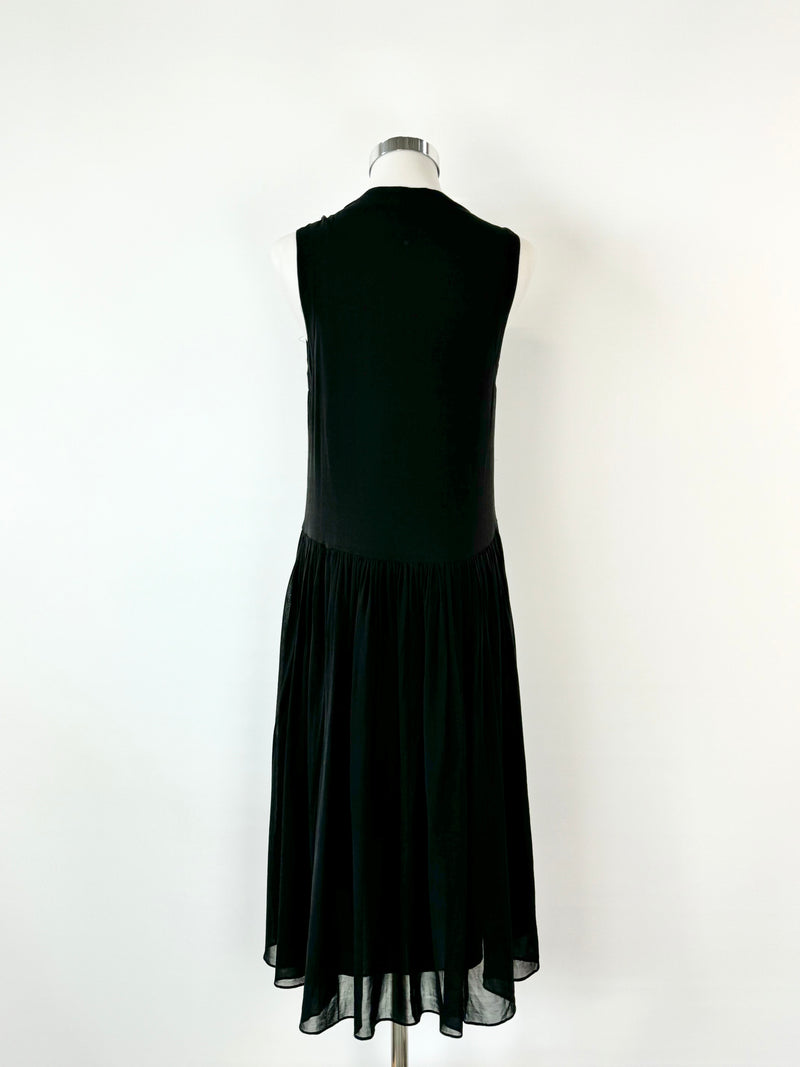 Theory Black Silk 'Jean Marie' Dress - AU6/8