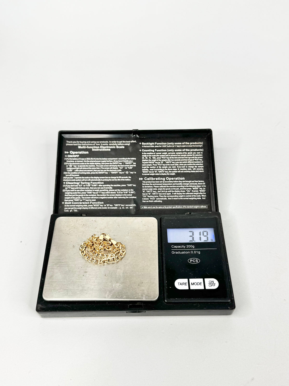 9ct Gold Flat Curb Chain Bracelet