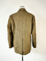 Vintage Harris Tweed Wool Blazer - L