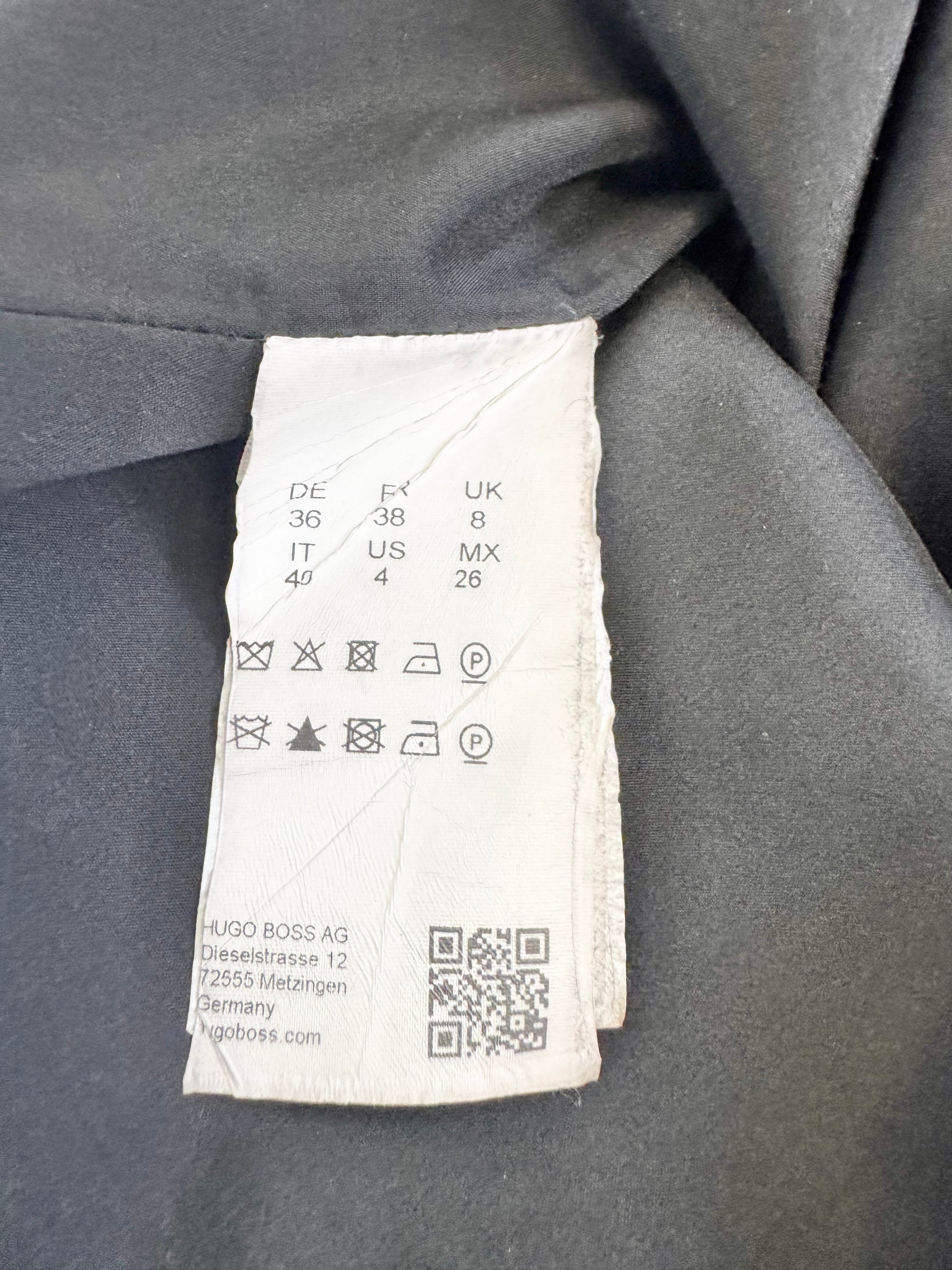 Hugo Boss Black & White Pencil Skirt - AU8