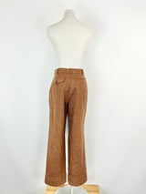 Karl Helmut Plaid Wool Slacks - AU6