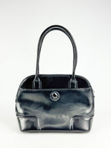 Oroton Black Classic Shoulder Bag