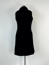 Willow Black Wool Sleeveless Midi Dress - AU12