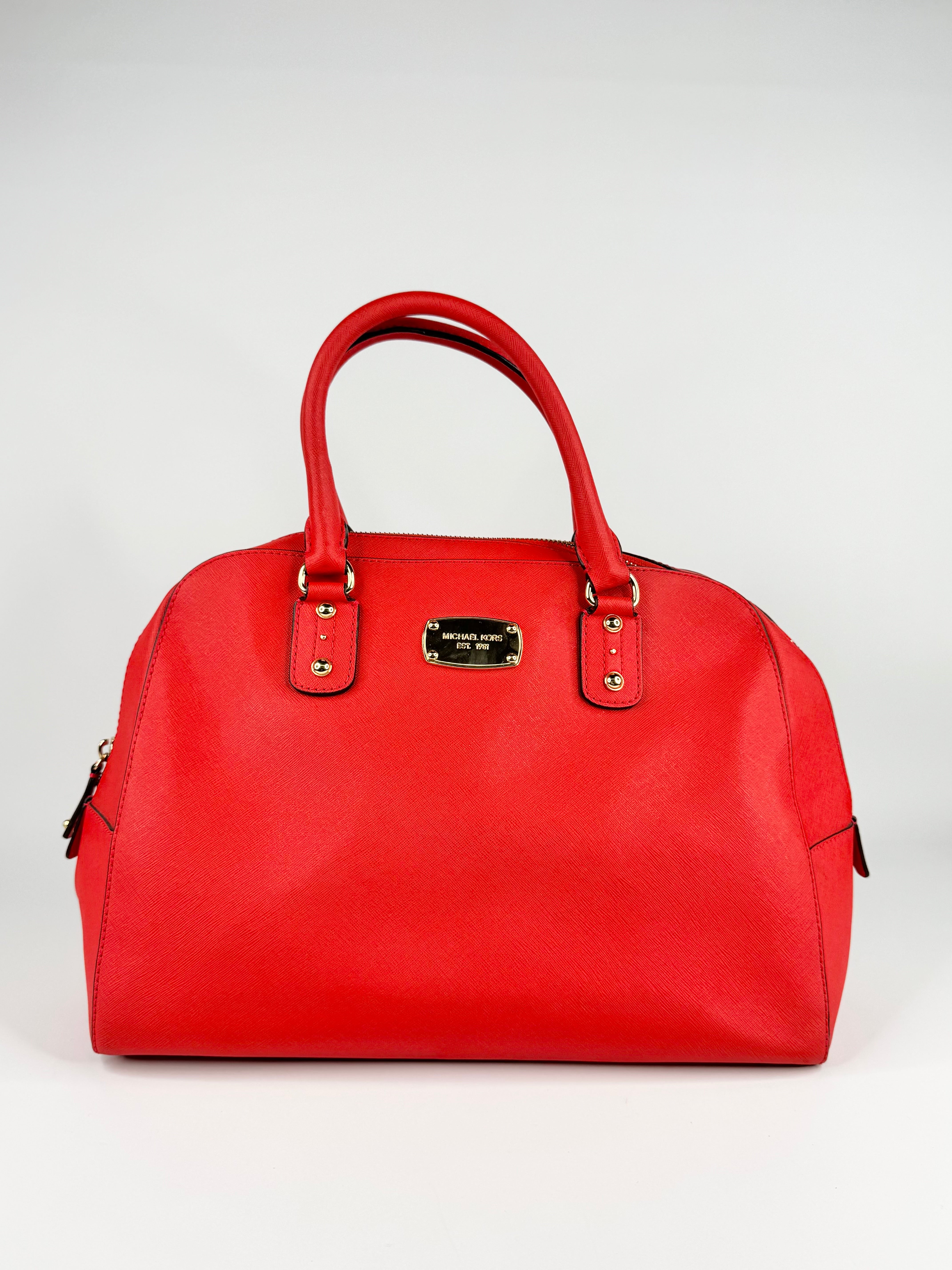 Michael Kors Blood Orange Shoulder Bag