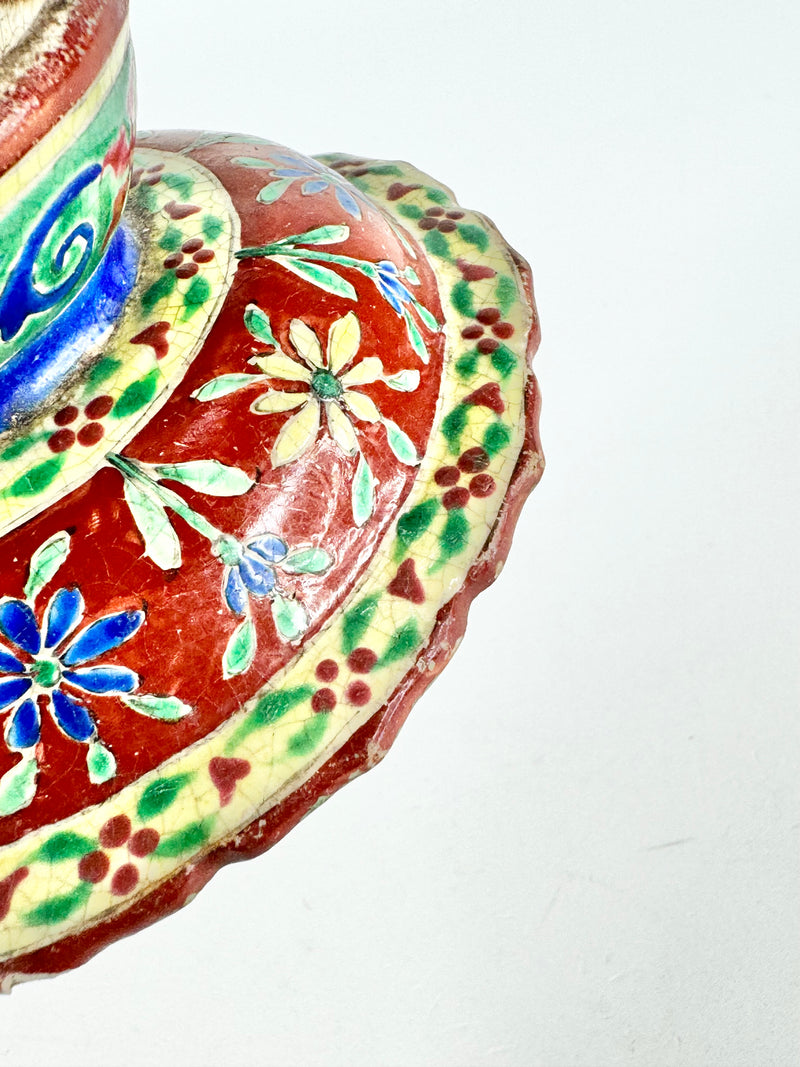 Antique Benjarong Porcelain Bowl