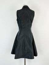 Staud Black Sleeveless Polyester Shirt-Dress - AU8/10