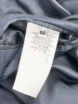 Versace Collection Navy Blue Wool Blazer - 50R