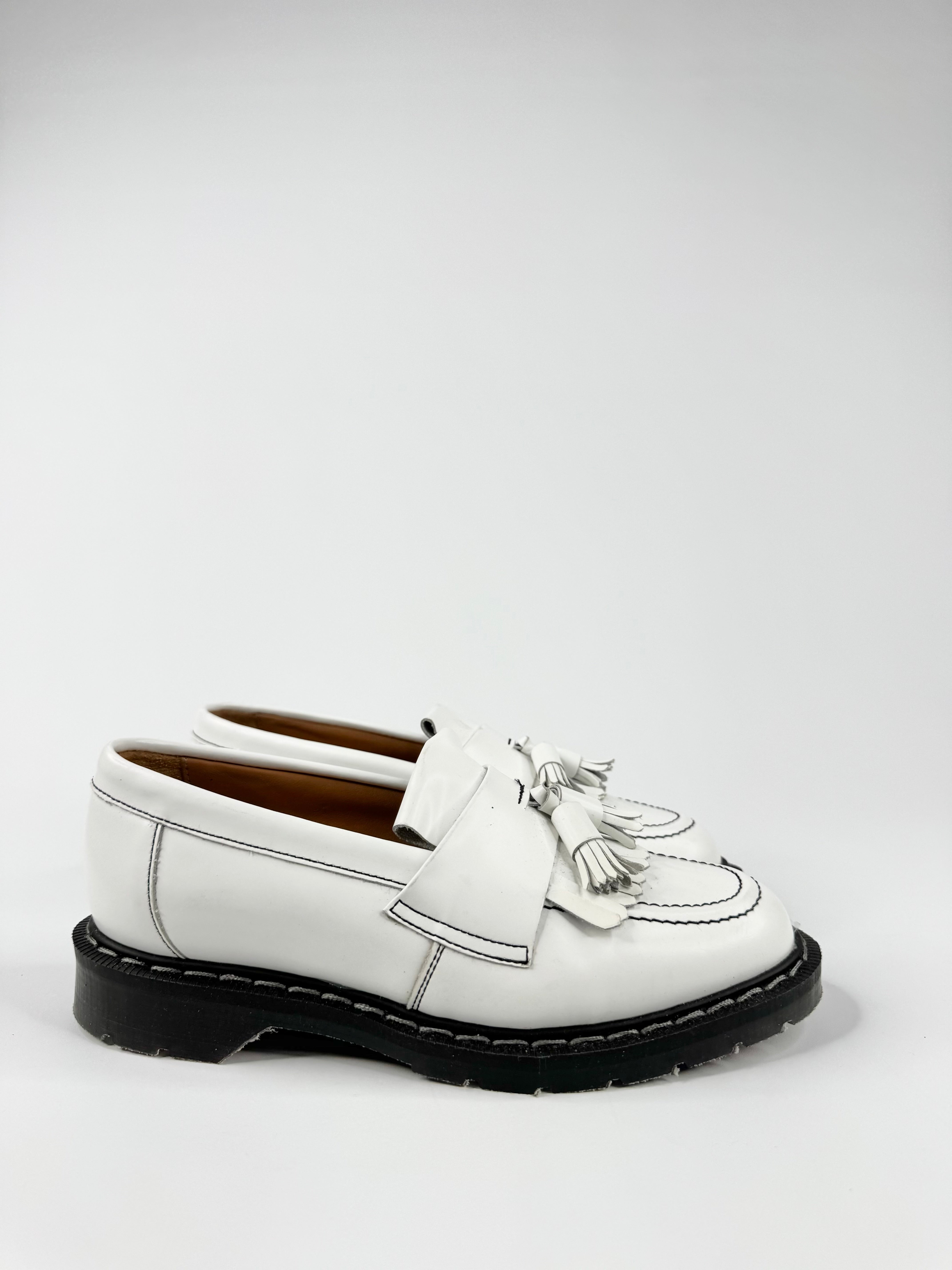 Solovair White Loafers - EU36