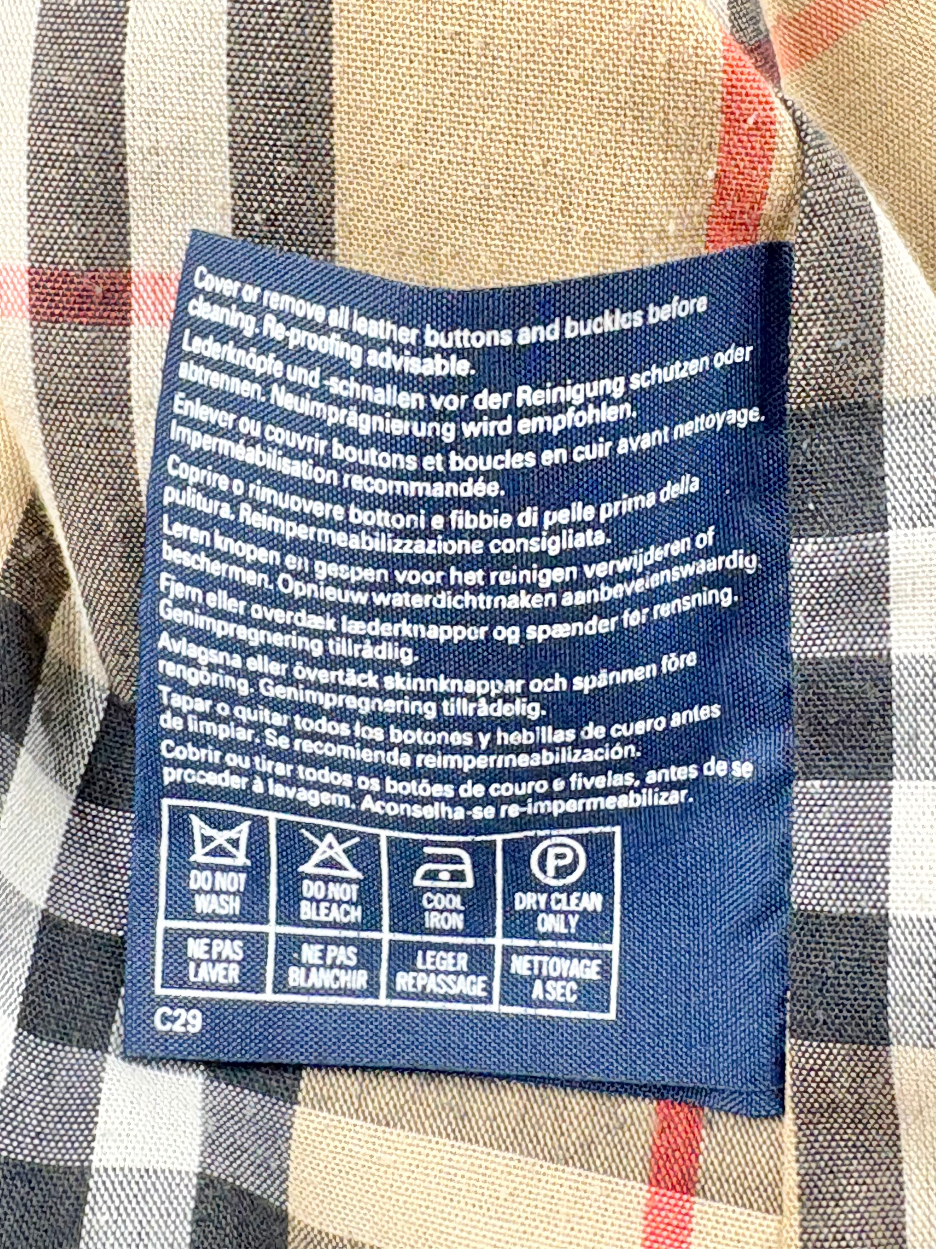 Burberrys of London Vintage 90s Hunter Green Trench Coat  - AU18