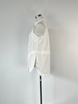 Willow White Sleeveless Tunic - AU8