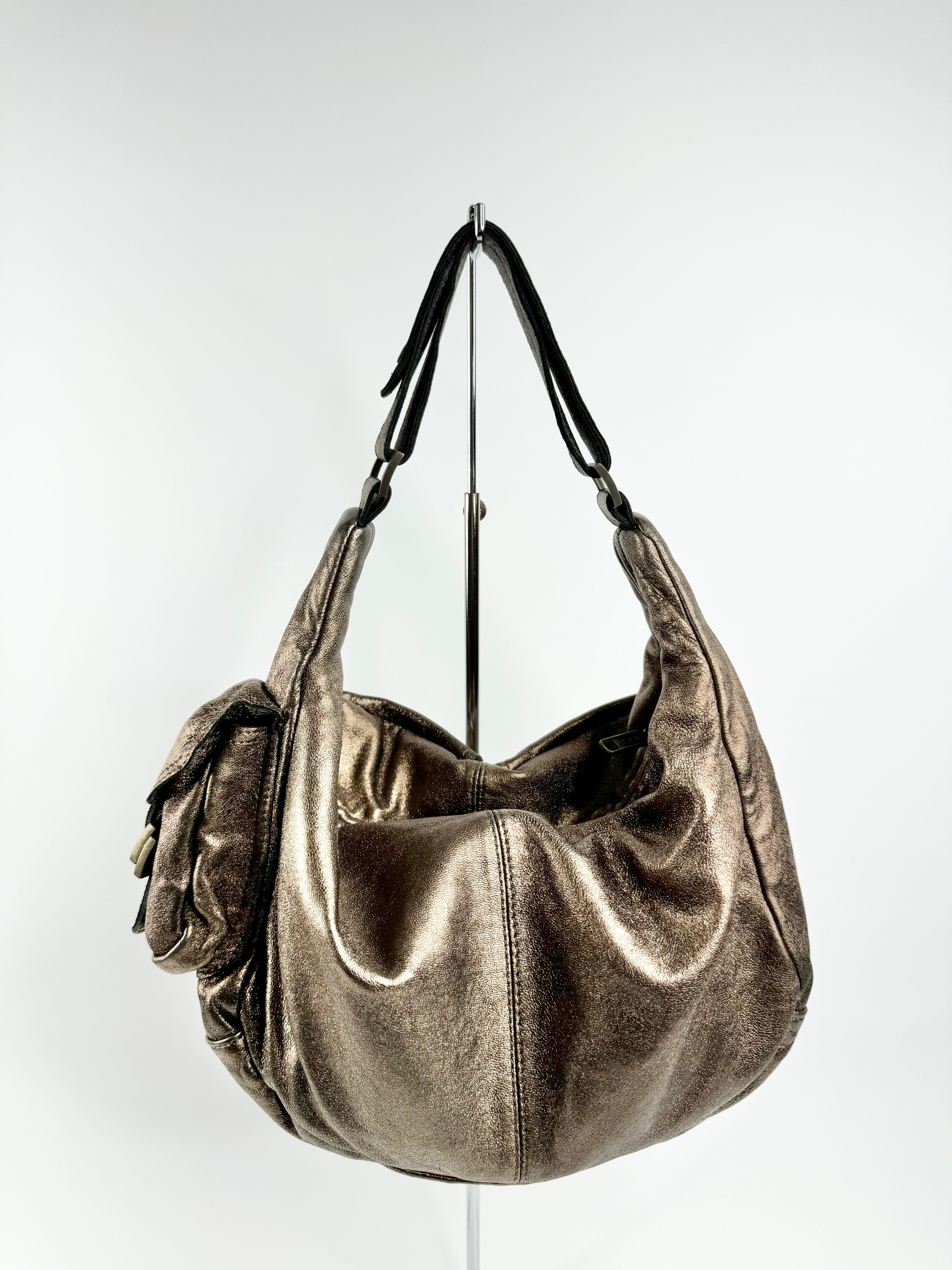 Mimco Metallic Bronze Baguette