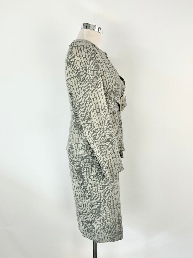 Armani Collezioni Grey Duotone Suit - AU12
