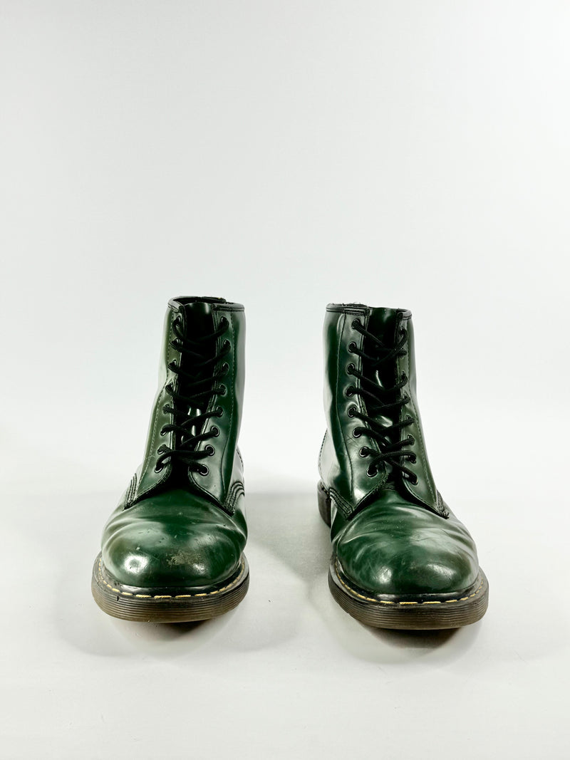 Dr. Martens 1460 Smooth Green Boots -