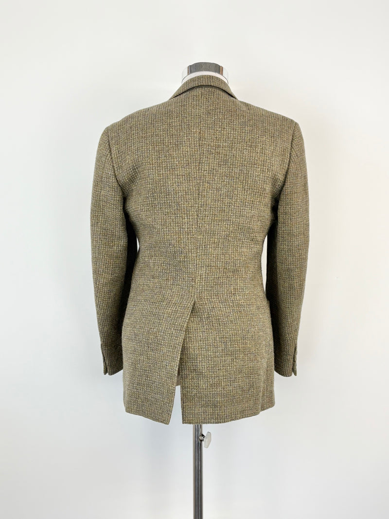 Vintage Harris Tweed Herringbone Blazer - M