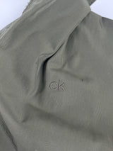 Calvin Klein Olive Green Zip-Up Jacket - M