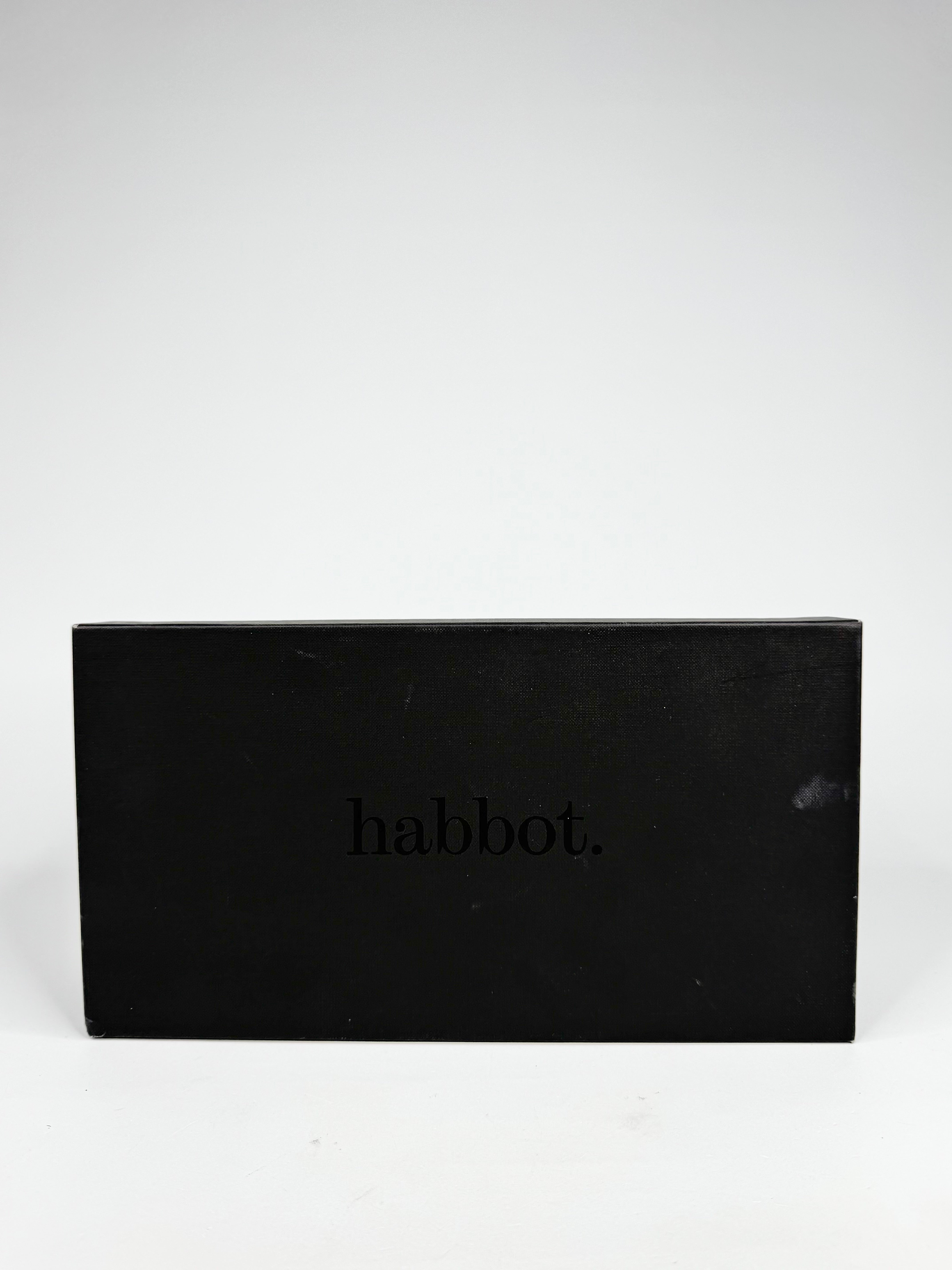 Habbot 'Gabba' Glittery Silver Sling Backs - EU35
