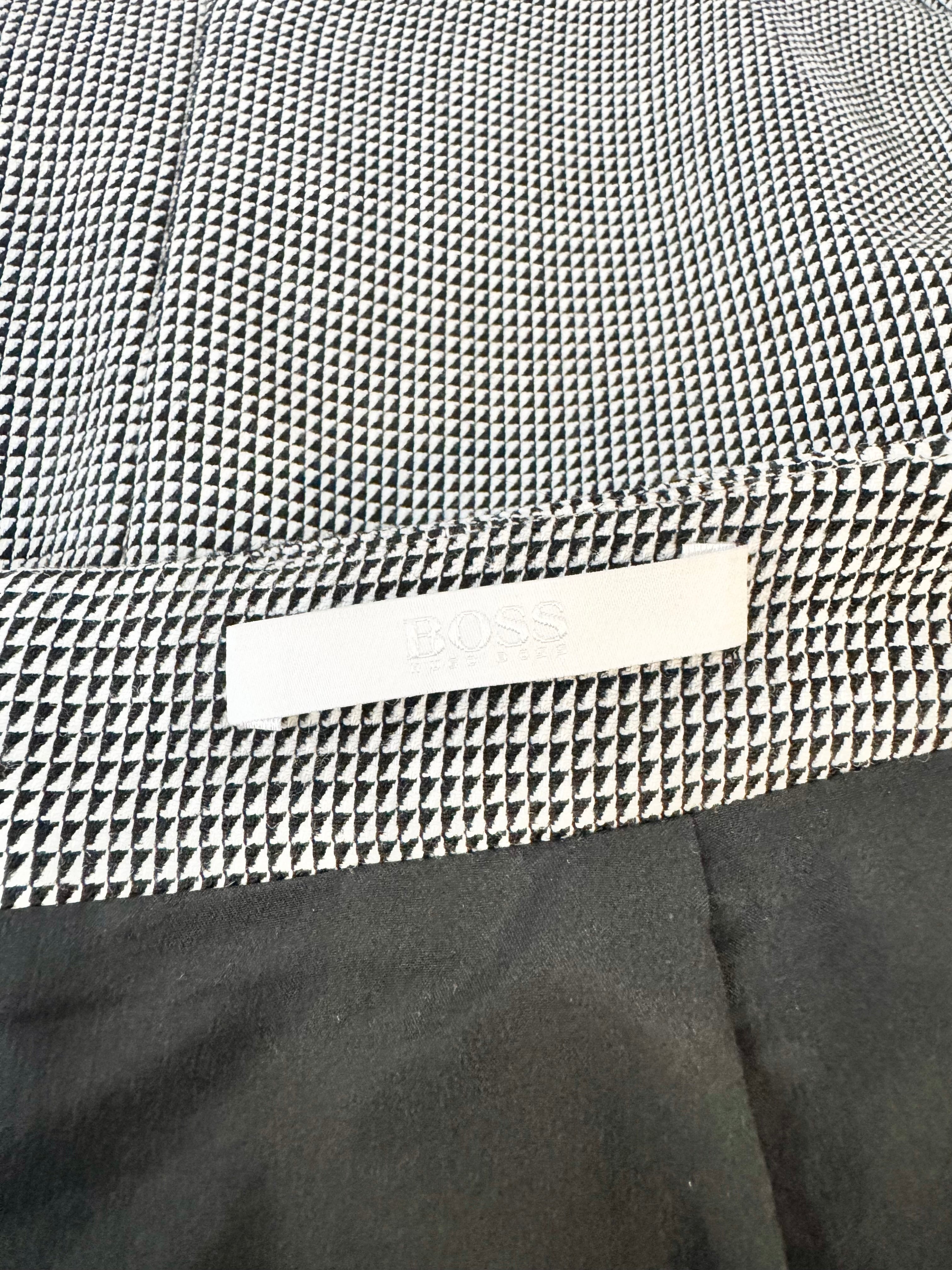 Hugo Boss Black & White Pencil Skirt - AU8