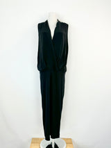 Lorena Antoniazzi Black Silky Midi Dress - AU10