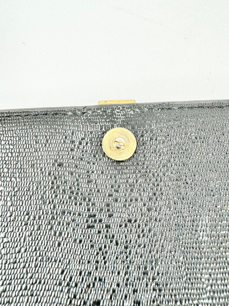 Vintage Yves Saint Laurent Black Chyc Clutch