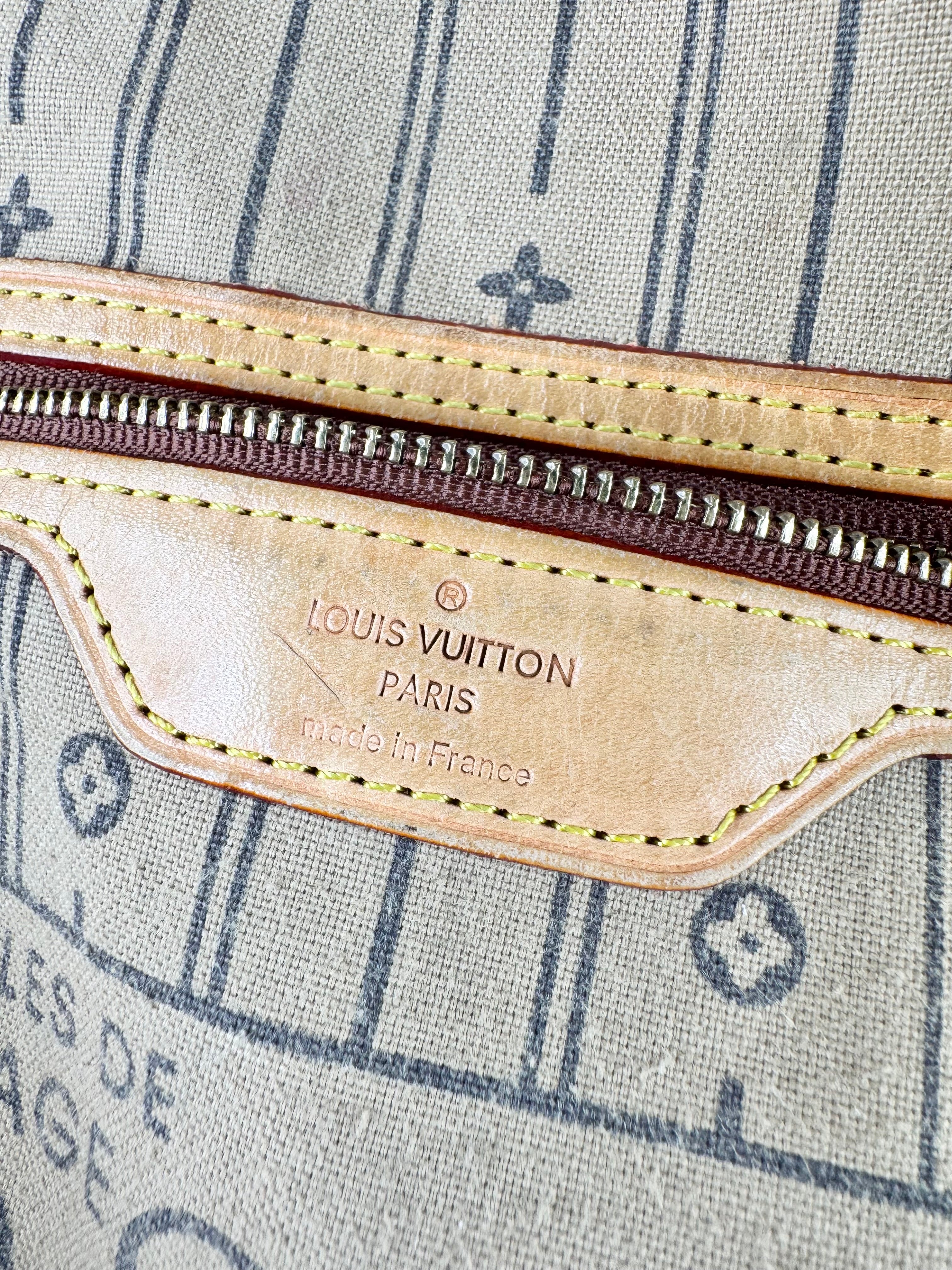 Louis Vuitton 2012 'Neverfull' Monogrammed Tote Bag