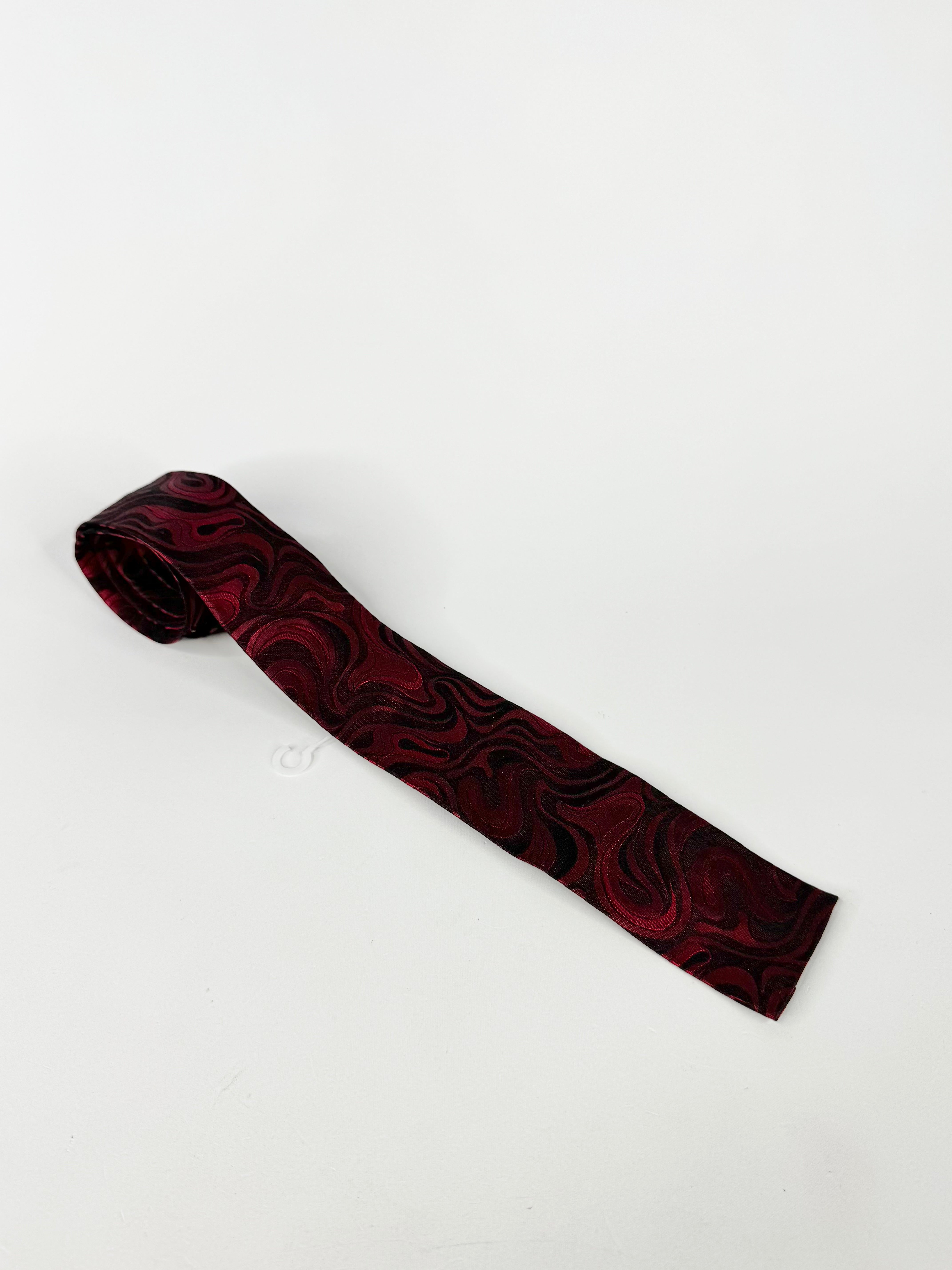 Emilio Pucci Deep Red Silk Tie