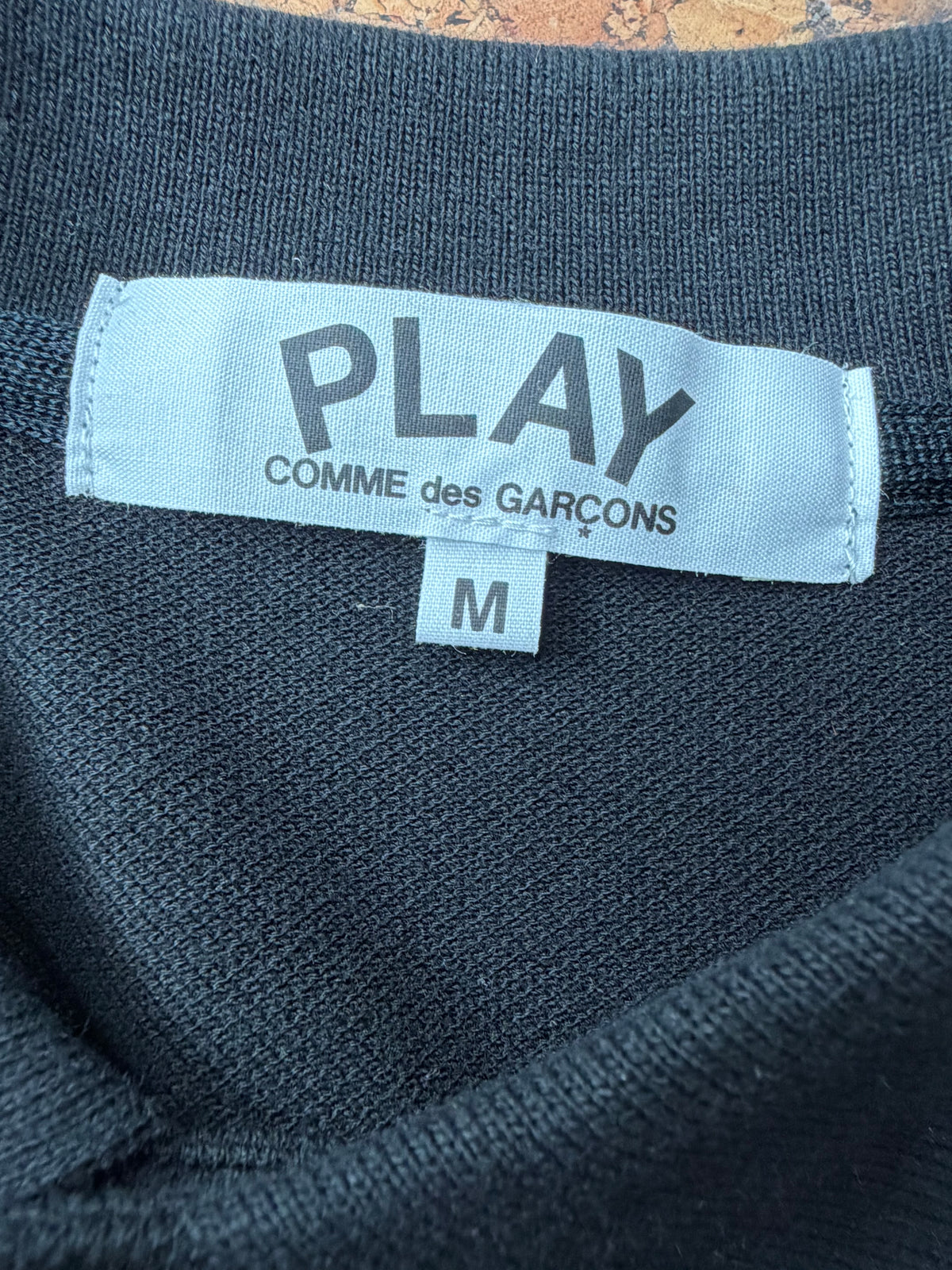 Play Comme Des Garçons Black Polo - M