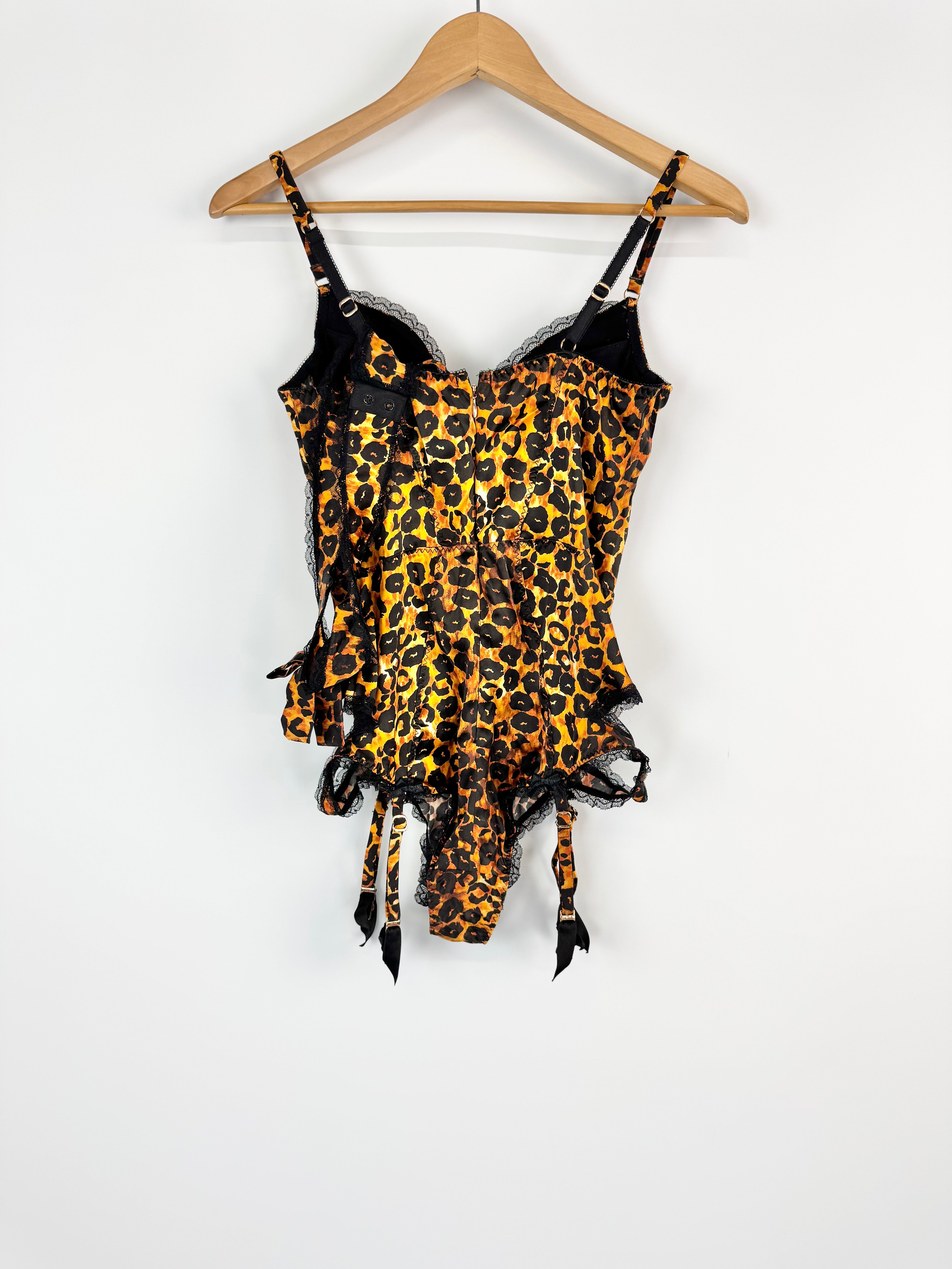 MFW Leopard Print Bustier One Piece NWT - AU8