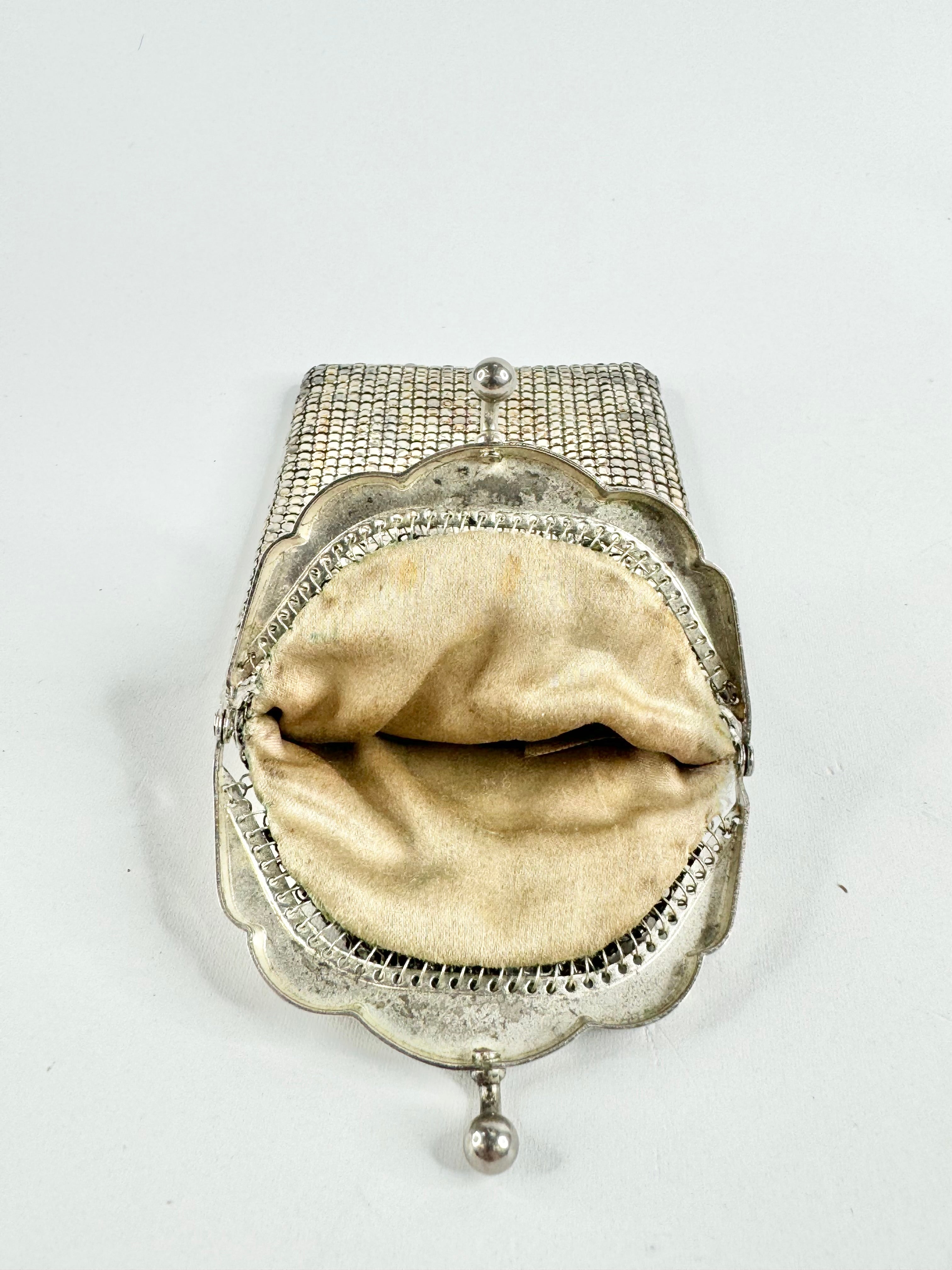 Vintage Glomesh Silver Glasses Case