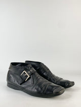 Prada Black Leather Boots - 10.5