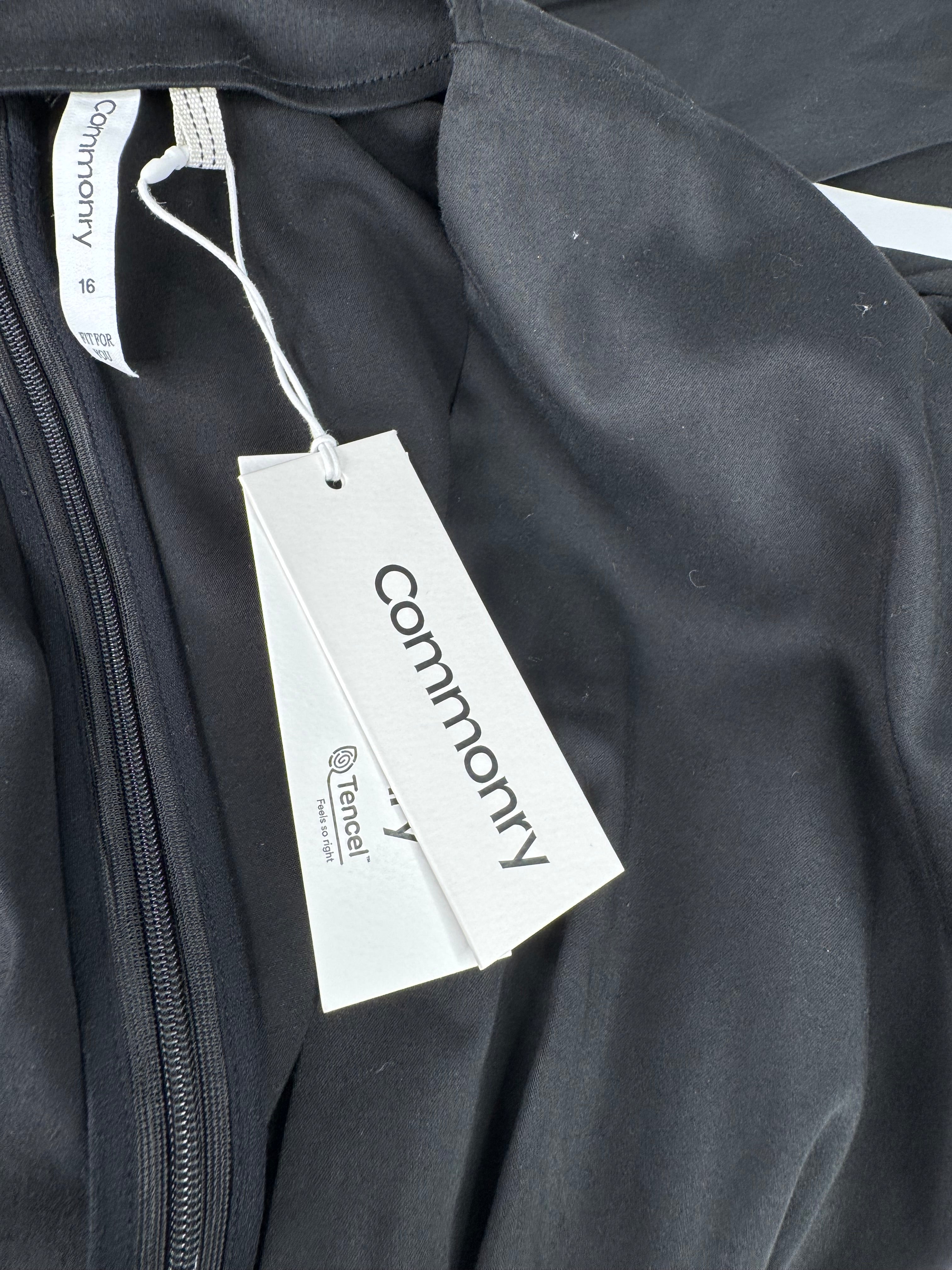 Commonry Black Tencel Dress NWT - AU16